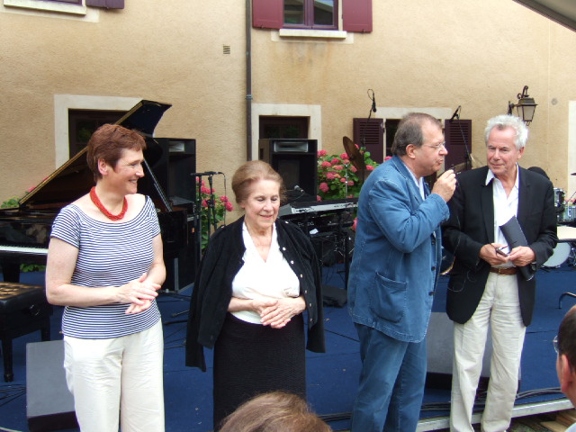 Avec Madeleine Malraux, Bernard Vasseur et François Marthouret